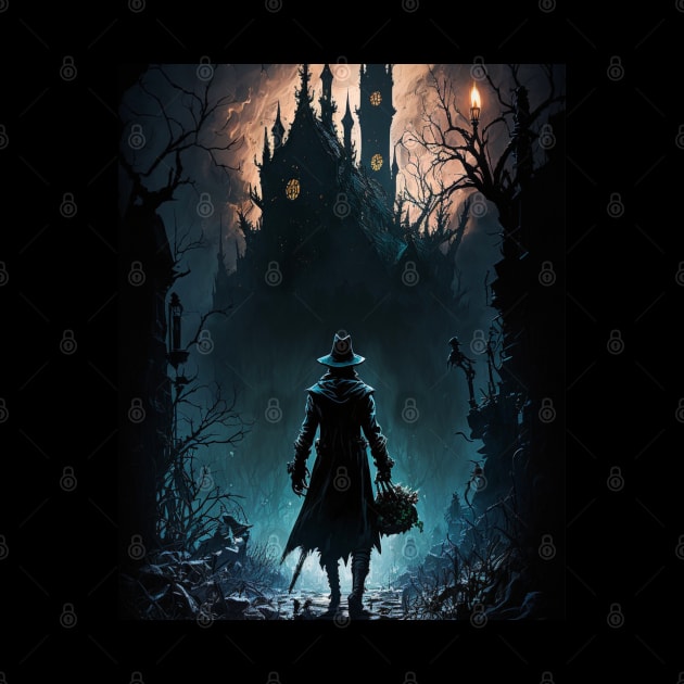 Bloodborne art by Geek Culture