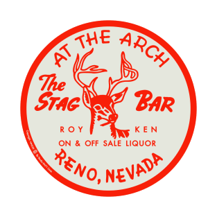 Vintage the Stag Bar Reno Nevada T-Shirt