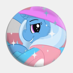 Trixie lulamoon Transgender Pin