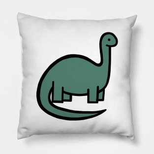 Sage Green Dinosaur Pillow