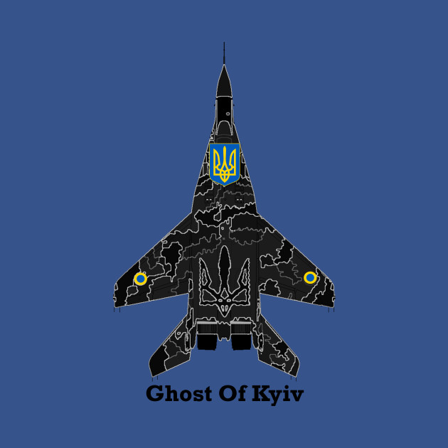 RIP Ghost of Kyiv Front and Back by Aces & Eights 