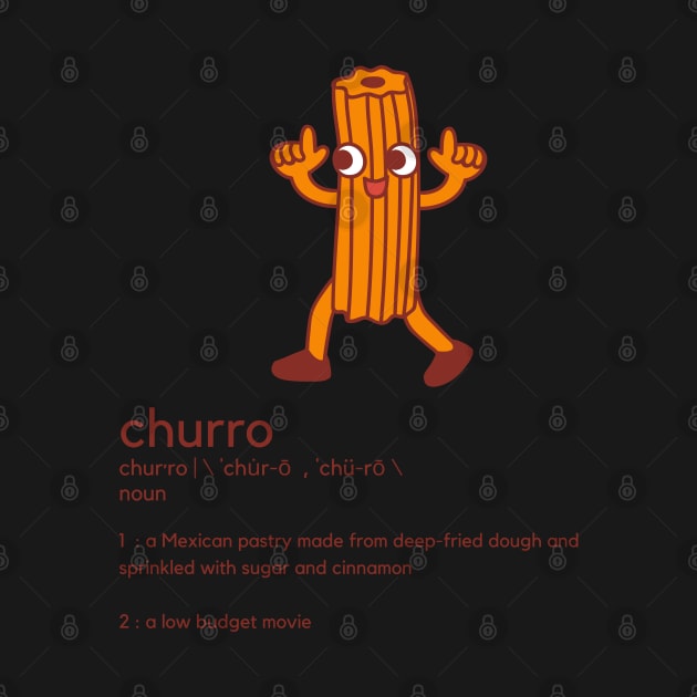 Churro Definition by graphicsbyedith