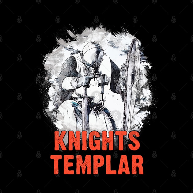 ✞ Knights Templar ✞ Crusaders Warriors ✞ Red White Black Edition by Naumovski