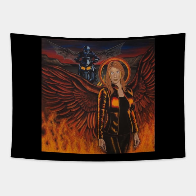 Phoenix Tapestry by Kevin Tickel