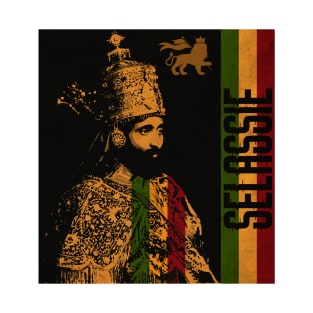 Jah Rastafari King Selassie T-Shirt