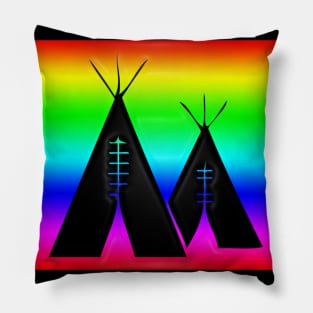 Western Era - Teepee Pillow