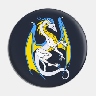 White Dragon Pin