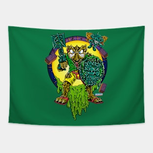 Napoleon Frog Tapestry