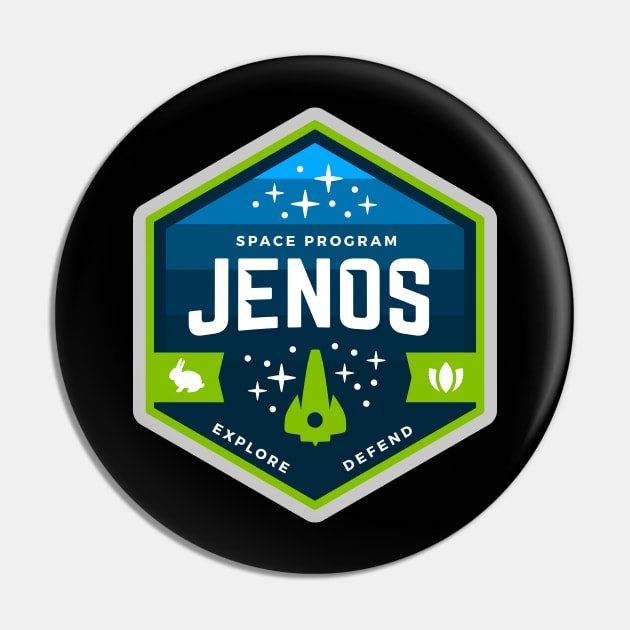 Jenos Paladins Champion Logo Pin by dcmjs