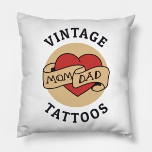 VT_HeartsMomDad Pillow