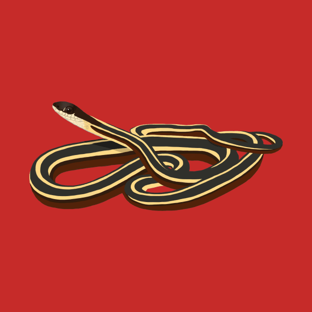 Ribbon Snake Design by wildlifeandlove