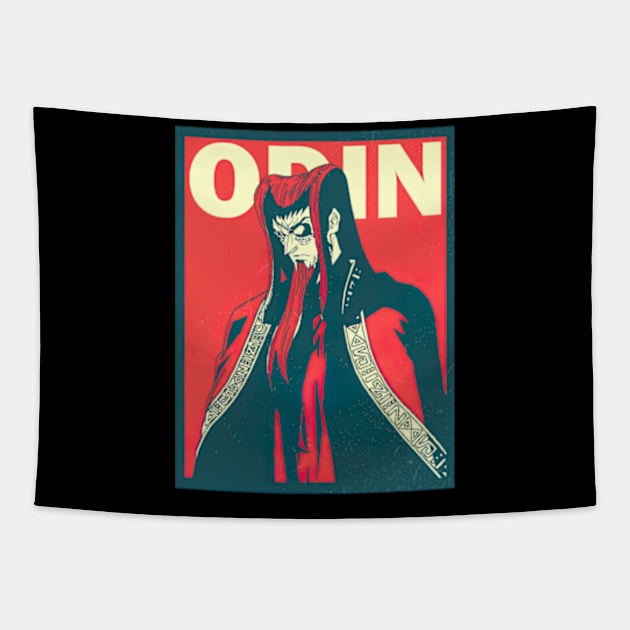 Record Of Ragnarok Odin Tapestry by TaivalkonAriel