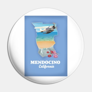 Mendocino California Pin