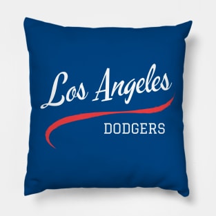 Dodgers Retro Pillow