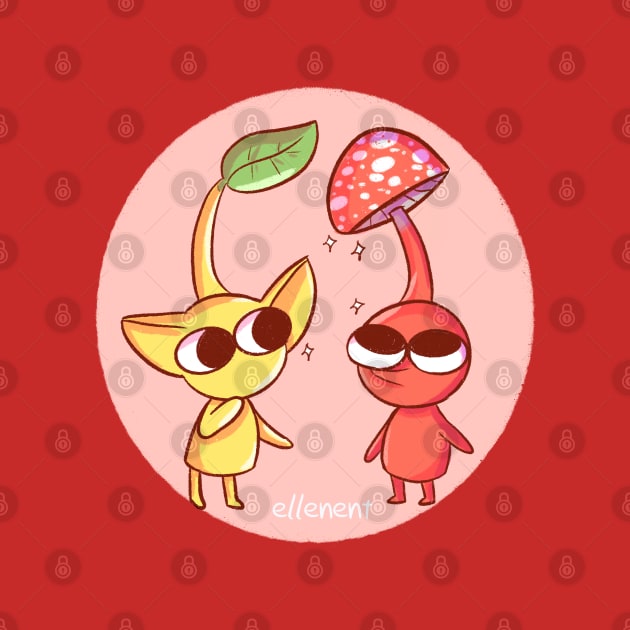 Mushroom Pikmin by ellenent