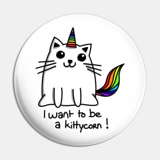 Cat unicorn Pin