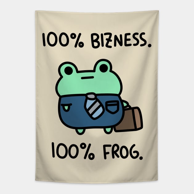 Bizness Frog Tapestry by Robot Dance Battle