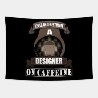 Designer Artist Creative Gift Coffee Caffeine Tapestry