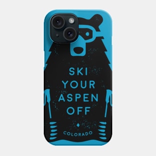 Ski Your Aspen Off! Phone Case