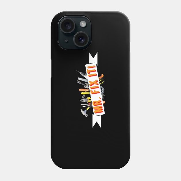 Carpenter Repairman - Mr. Fix it Phone Case by KC Happy Shop