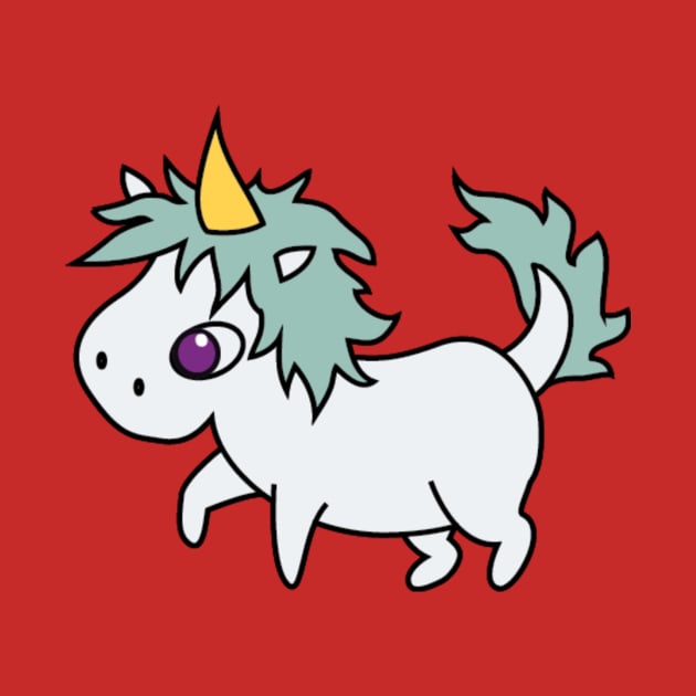 Gary the Unicorn by UntidyVenus