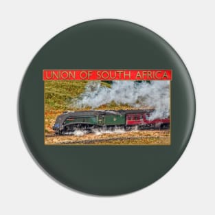 A4 Union of South Africa and Nameplate Pin