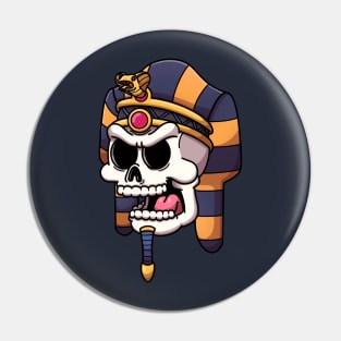 Pharaoh Skull Pin