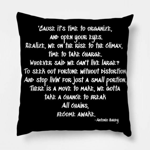 Big Daddy Kane Quote Pillow by km726