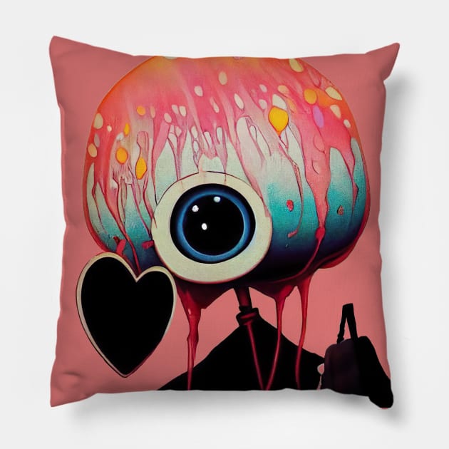 Smile on 3! Pillow by Rainbowbeast