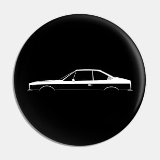 Lancia Beta Coupe Silhouette Pin