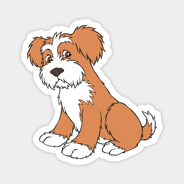 Havanese Dog Puppy Magnet by samshirts