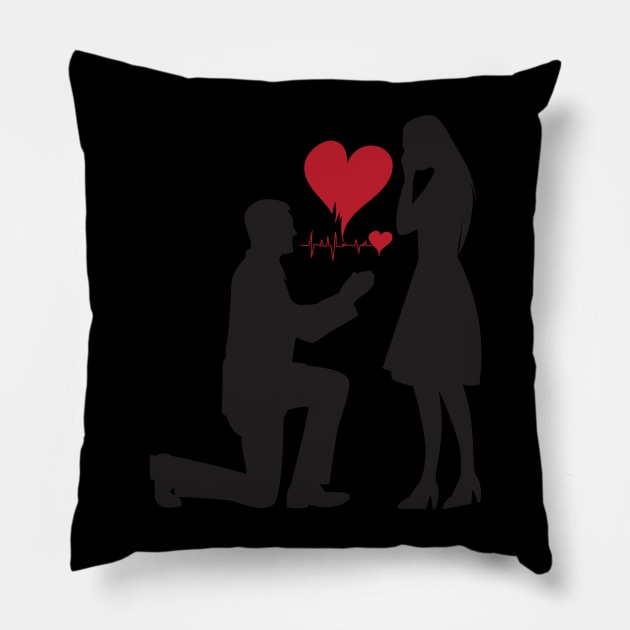 Proposal T-shirt Pillow by Zooha131