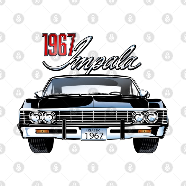 1967 Impala Classic Car by Mandra