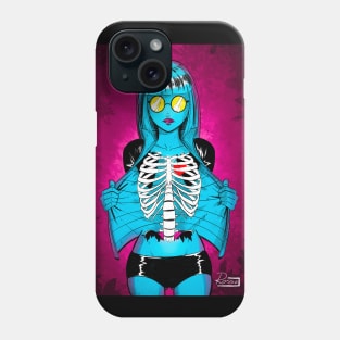 Girl Ribs Heart Phone Case