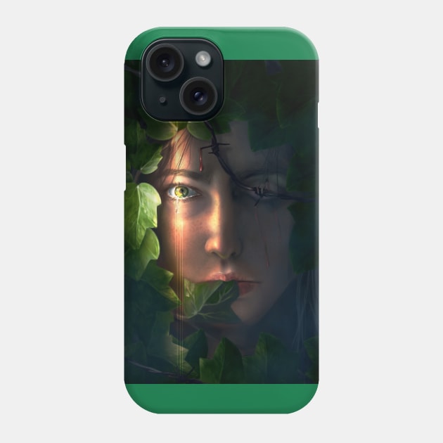 Woman portrait Phone Case by Anazaucav