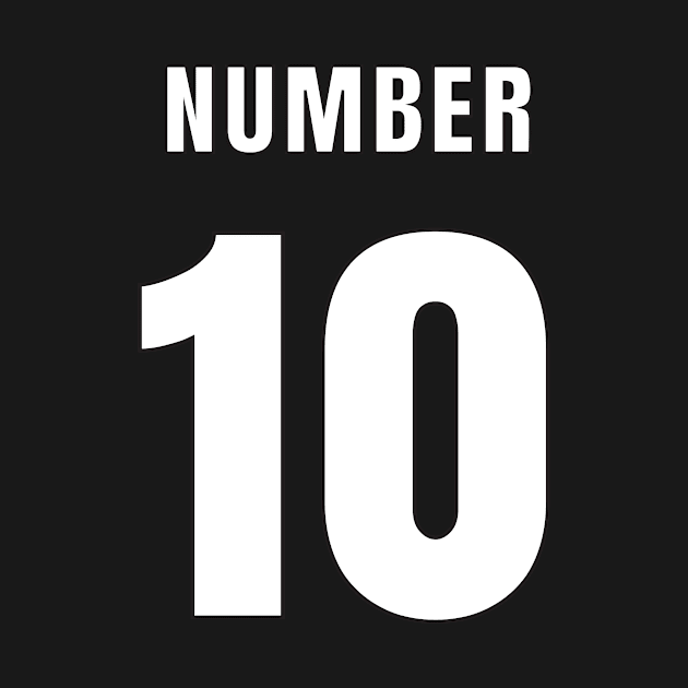 NUMBER 10 FRONT-PRINT by mn9