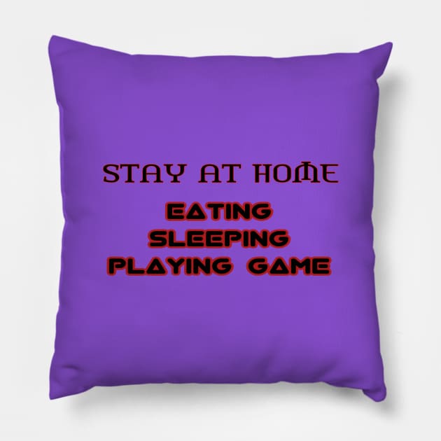 Stay at home Pillow by martastudio