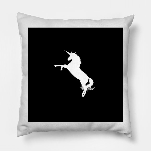 Cute Unicorn Pillow by ArtoTee