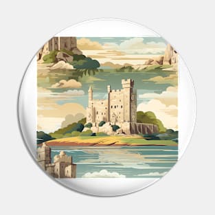 Castles Pattern 16 - Ireland Pin