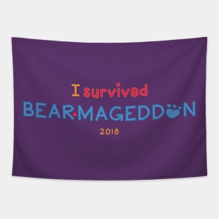 I survived BEARMAGEDDON 2018 Tapestry