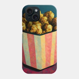 Caramel Popcorn Bucket Phone Case