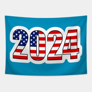 2024 American Flag Colors, Tapestry