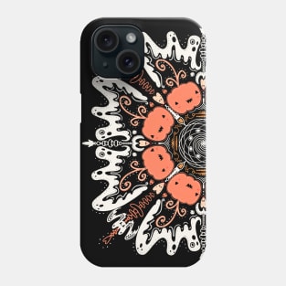 Jack-o'-Lanterns in a circle Phone Case