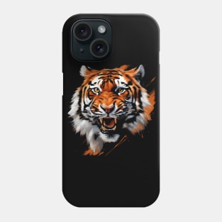 Tiger Head Painting Phone Case