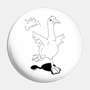 Silly Goose Pin