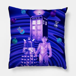 christmas dalek dr who Pillow