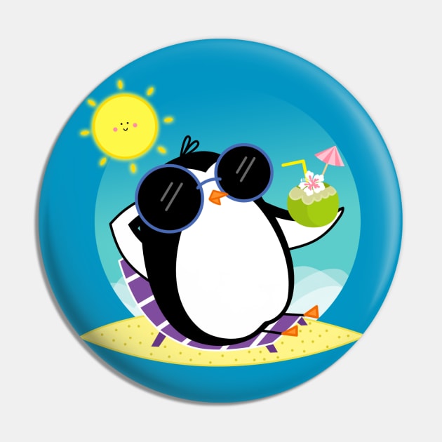 Relaxing Pin by Pemoji