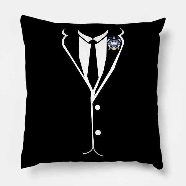 Santos Suit Pillow by Shadowsantos