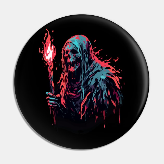 Ghoul horror lurking Pin by Evgmerk