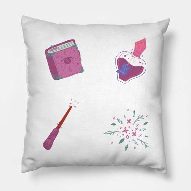 Magical Tools Pillow by Illume Stickers